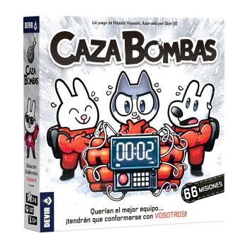 caza bombas juego cooperativo