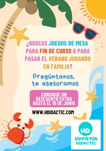 juegos de mesa para fin de curso y verano en familia